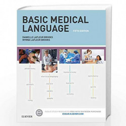 Basic Medical Language 5Ed (Pb 2016) Book front cover (9780323290487)