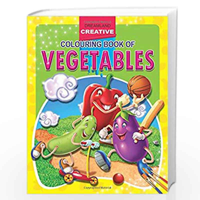 Vegetables (Creative Colouring Books) by  Book-9781730167393