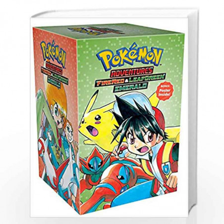 Pok Mon Adventures Fire Red Leaf Green Emerald Box Set Includes Volumes Pokemon By