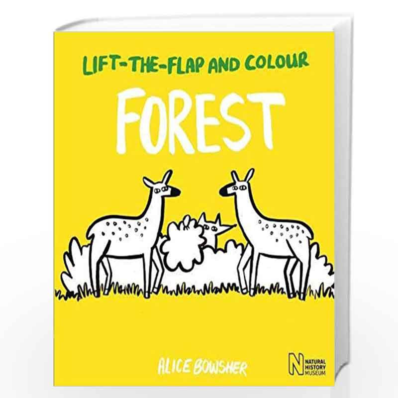 Lift-the-flap and Colour:: Forest by Natural History Museum Book-9781847809537