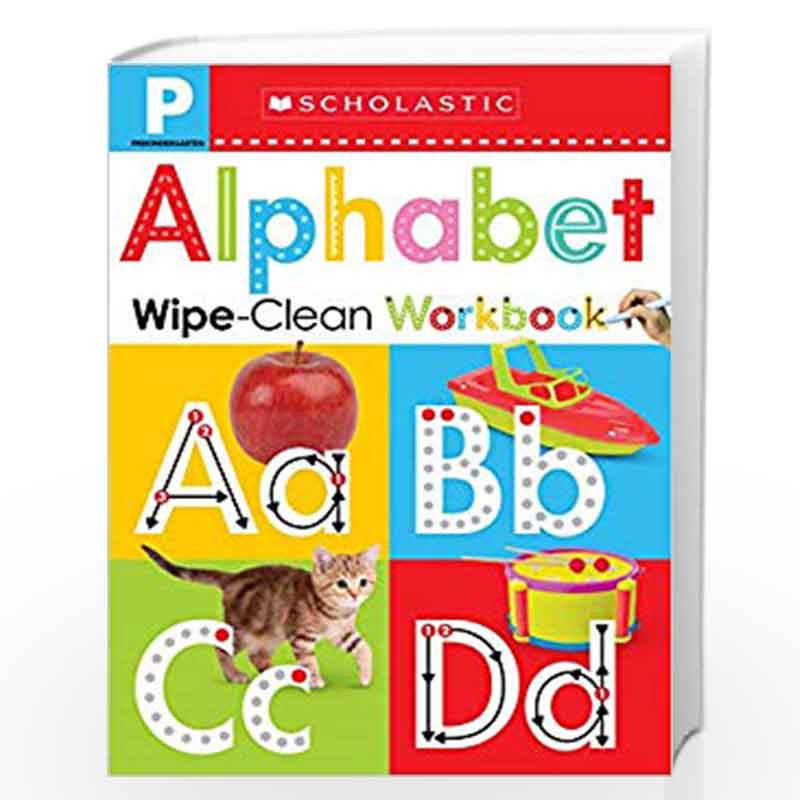 Scholastic Early Learners Wipe Clean Workbooks: Pre-K: Alphabet (Scholastic Early Learners (Cartwheel - US)) by Scholastic Early