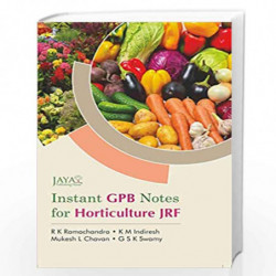 Instant GPaperback Notes For Horticulture Jrf by R K Ramachandra Book-9789386110794