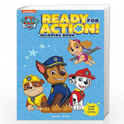 Ready For Action! : Paw Patrol Giant Coloring Book For Kids by Wonder House Books Book-9789389567281