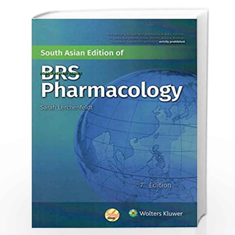 BRS Pharmacology 7th South Asian Edition by LERCHENFELDT S. Book-9789389335828