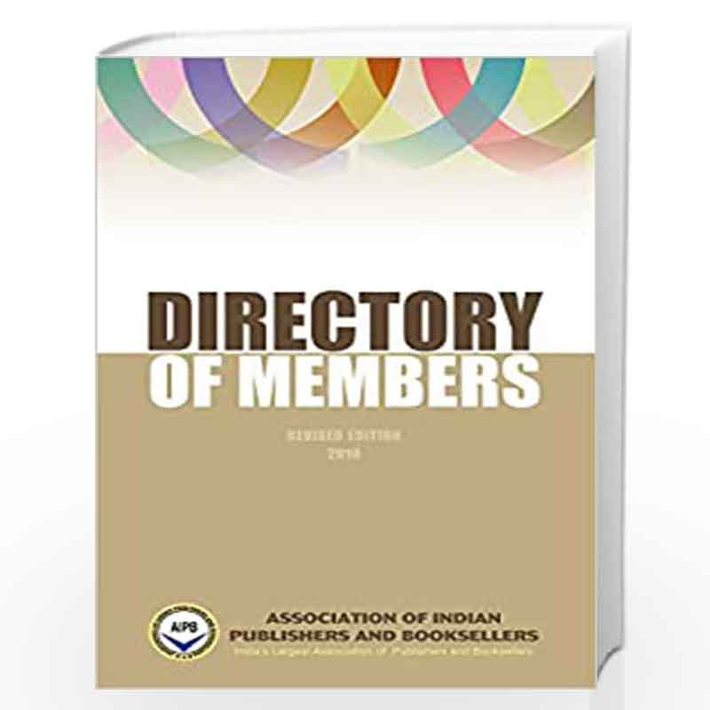 Directory of Members (AIPB) by No Author Book-9788126917037