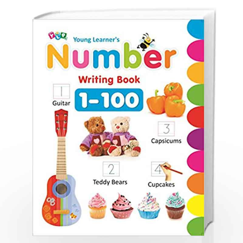 Number Writing Book 1-100 by Young Learner Book-9789383665549