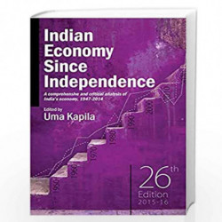 Indian Economy Since Independence 2015-16 by Uma Kapila Book-9789332703186