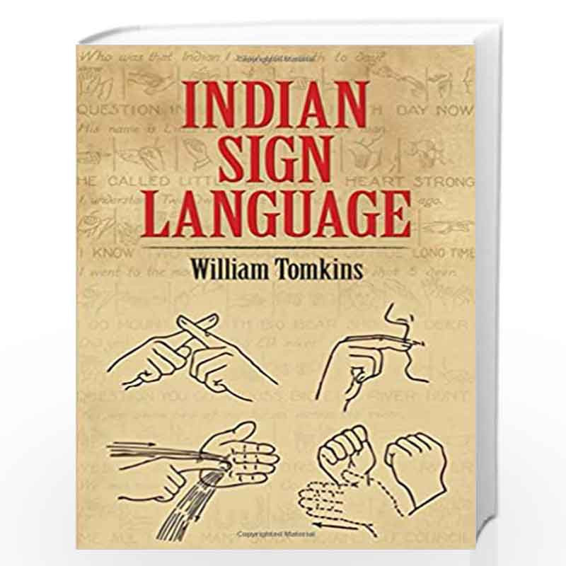 Indian Sign Language (Native American) by William Tomkins Book-9780486220291