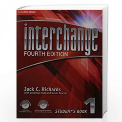 Interchange Level 1 Students Book with Self-study DVD-ROM with Class Audio CDs (3) by Jack C. Richards Book-9781107571082