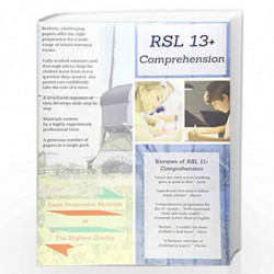 RSL 13+ Comprehension: Practice Papers with Detailed Answers and Question-by-Question Feedback for 13 Plus English by Robert Lom