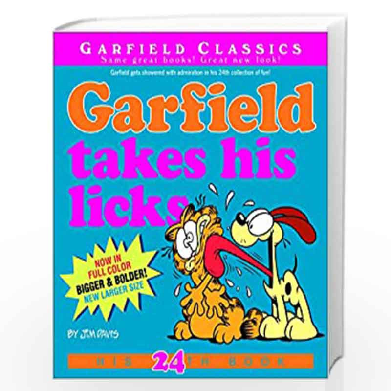 Garfield Takes His Licks: His 24th Book by Davis Jim Book-9780345525871