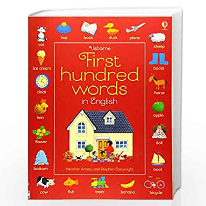 First Hundred Words in English by Usborne-Buy Online First Hundred Words in  English Book at Best Prices in