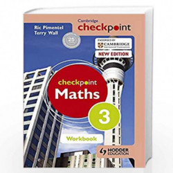 Cambridge Checkpoint Maths Workbook 3 by Ric Pimentel Terry Wall Book-9781444144055