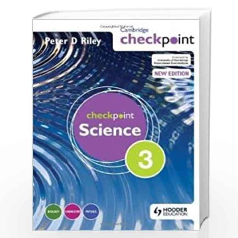 Cambridge Checkpoint Science Student S Book 3 (South Asian Edition) by Peter D. Riley Book-9781444198102