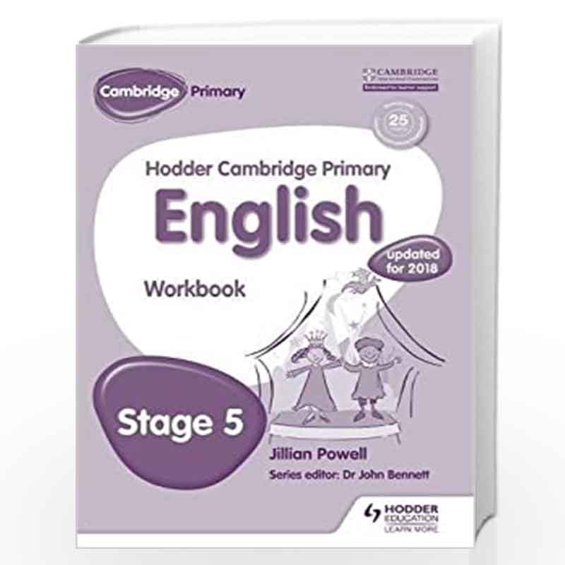 Hodder Cambridge Primary English: Work Book Stage 5 by JILLIANPOWELL Book-9781471830969