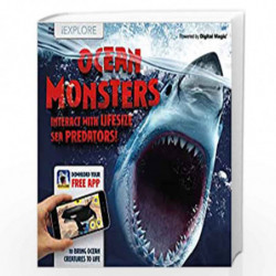 iExplore - Ocean Monsters: Interact With Lifesize Sea Predators by Nicola Davies Book-9781783122332