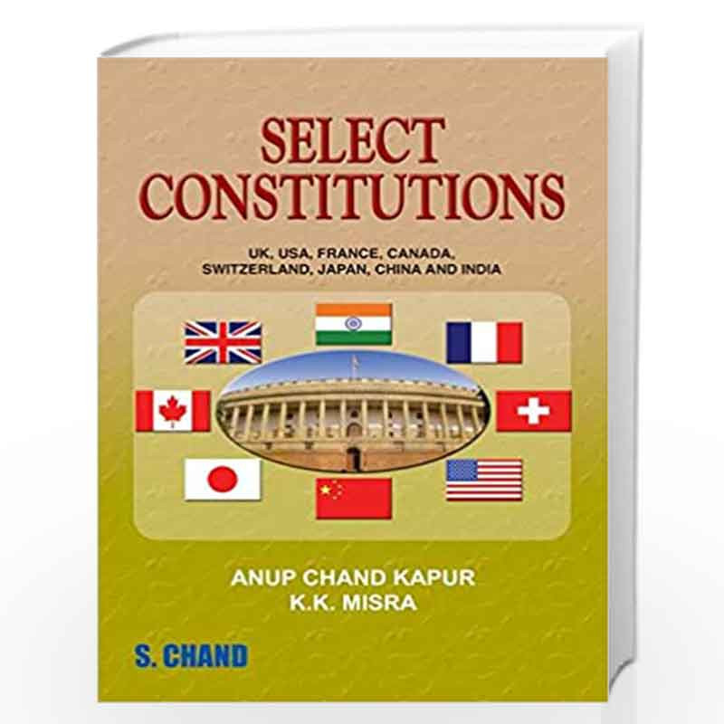 Select Constitutions by Kapur A.C./Mishra K.K. Book-9788121907132