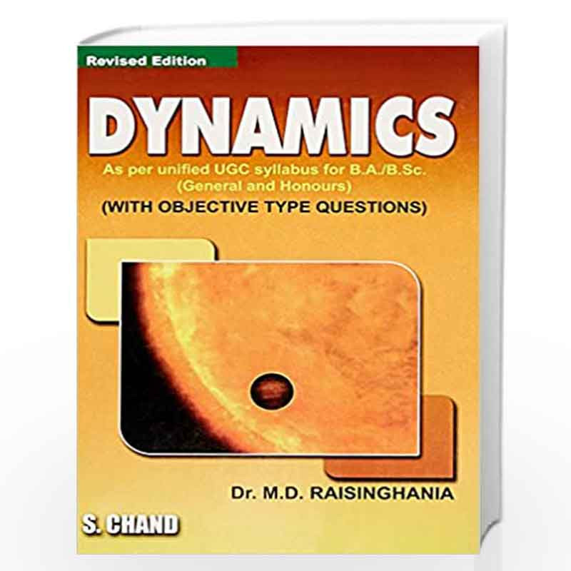 Dynamics by M.D. RAISINGHANIA Book-9788121926492