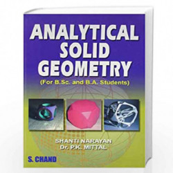 Analytical Solid Geometry by Narayan Shanti/Mittal P.K. Book-9788121926614