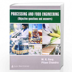 Processing And Food Engineering PB by NA Book-9788183601719