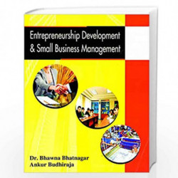 Books Entrepreneurship Development & Small Business Management by Dr. Bhawna Bhatnagar Book-9788190651806