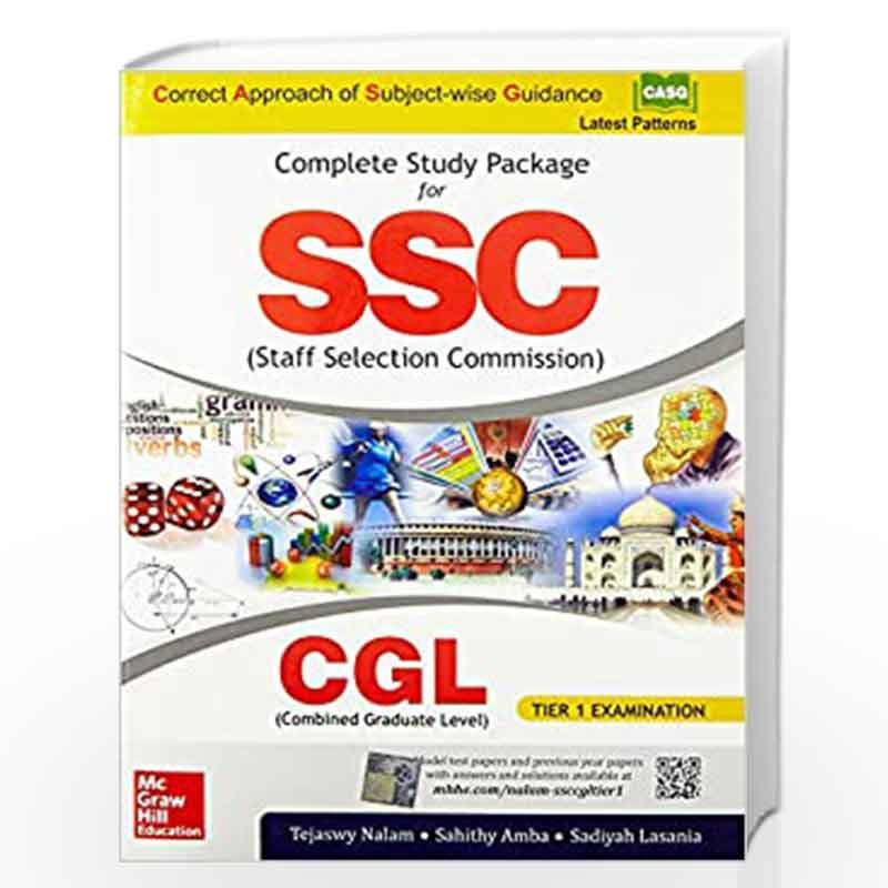 Complete Study Package for SSC CGL Tier I Examination by NA Book-9789352604074