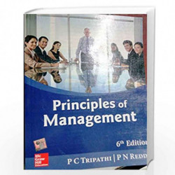 Principles of Management | 6th Edition by P.C.TRIPATHI Book-9789352605354