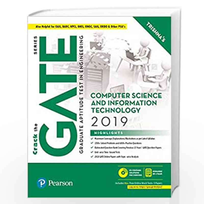 GATE Computer Science and Information Technology 2019 (Old Edition) by Trishna Book-9789352868469