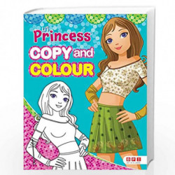 Li''l Princess - Copy and Colour Blue by NA Book-9789386360007