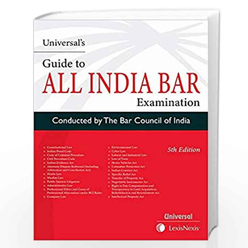 Guide to All India Bar Examination by UniversalsBuy Online Guide to