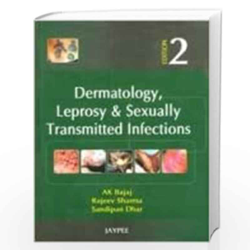Dermatology, Leprosy & Sexually Transmitted Infections by BAJAJ Book-9788184485073