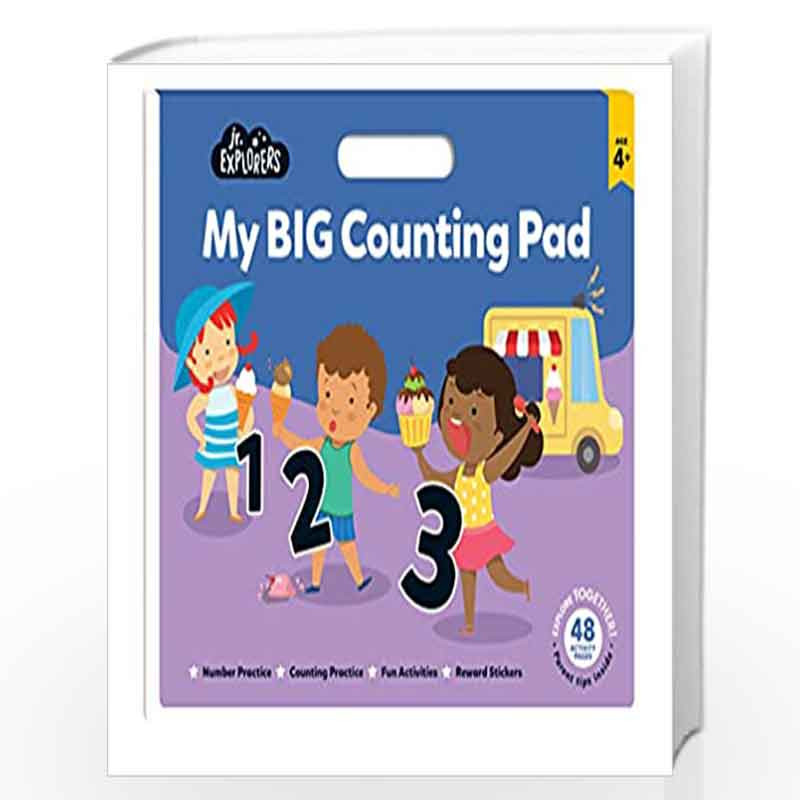 Junior Explorers: My Big Counting Pad by Hinkler Book-9781488944123