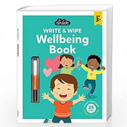 Junior Explorers Write and Wipe: Wellbeing Book by Hinkler Book-9781488943232