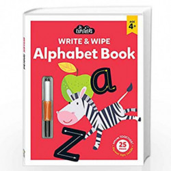 Junior Explorers Write and Wipe: Alphabet Book by Hinkler Book-9781488943348