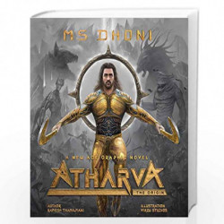 Atharva - The Origin (A New Age Graphic Novel) featuring MS Dhoni by Ramesh Thamilmani Book-9788195622160