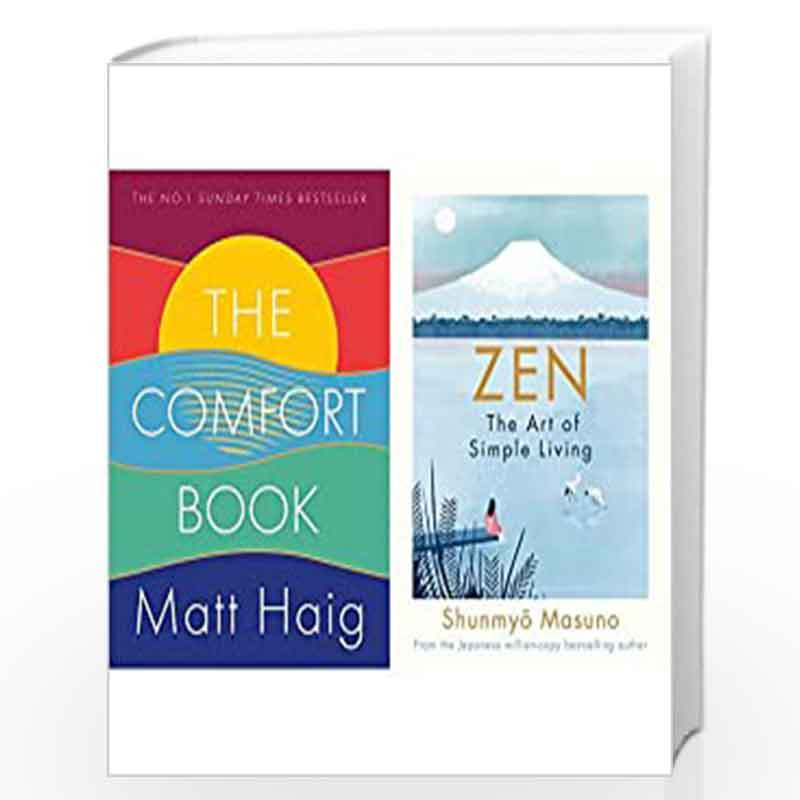 The Comfort Book + Zen: The Art of Simple Living by Matt  Haig Book-9781786898296