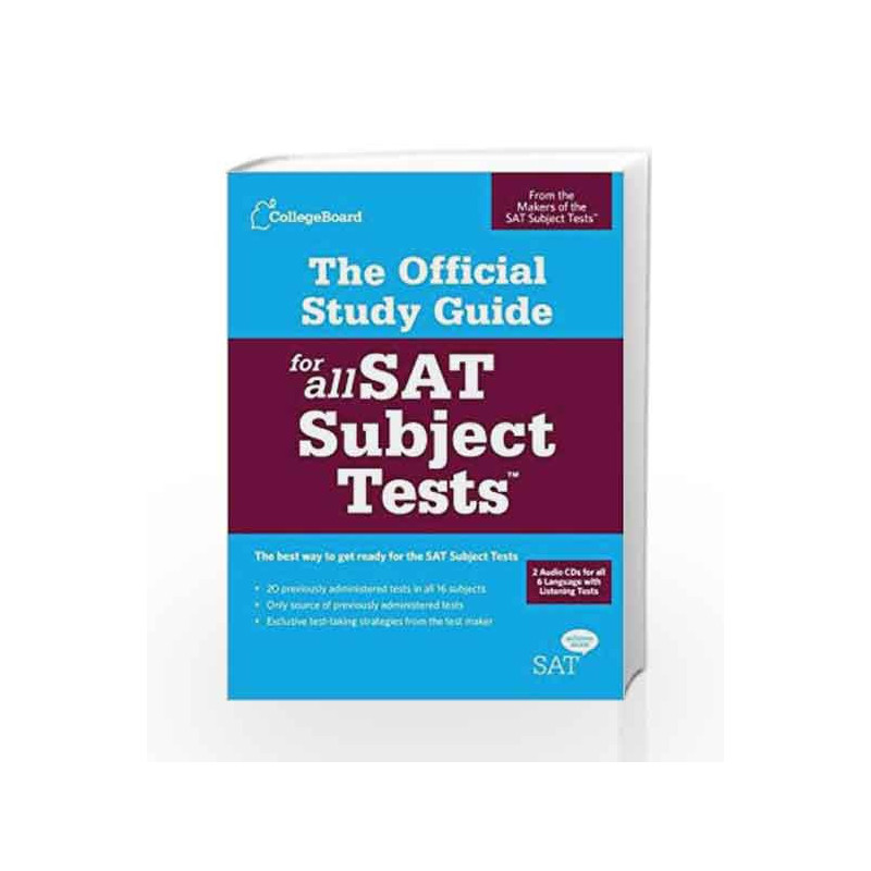 The　for　Study　at　Study　All　Subject　Guide　Sats)　Price　for　All　Guide　Tests　College　Online　The　Subject　Tests　Board-Buy　Sats)　(Real　by　in　Official　Official　SAT　(Real　SAT　Best　The　Book