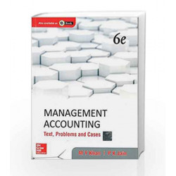 Management Accounting: Text, Problems and Cases by SANGETA PANCHAL /ALKA Book-9781259026683