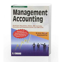 Management Accounting by R.S.N. Pillai Book-9788121910620