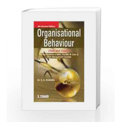 Organizational Behaviour by Khanka S.S. Book-9788121920148