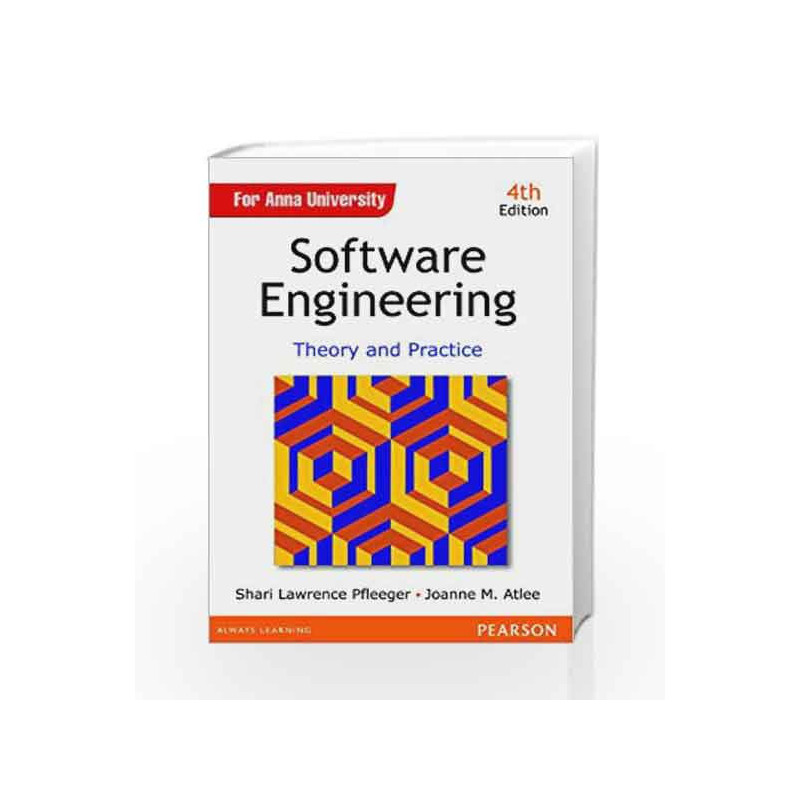 Software Engineering: Theory and Practice: Anna University by Shari Lawrence Pfleeger Book-9788131789872