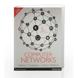 Computer Networks, 5e (5th Edition) by Tanenbaum Book-9789332518742