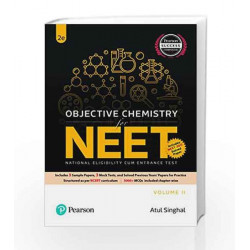 Objective Chemistry Vol. 2 for NEET by A K Singhal Book-9789332586222
