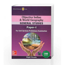 Objective Indian and World Geography by Majid Hussain Book-9789339220617