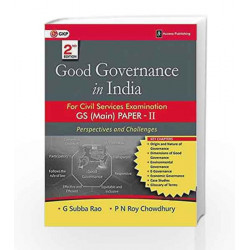 Good Governance in India for GS (Main) - Paper 2 by G Subba Rao Book-9789383454853