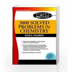 3000 SOLVED PROBLEMS IN CHEMISTRY: Schaum's Outline Series, Special Indin Edition by David Goldberg Book 9780070085312