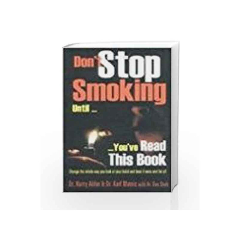 Don't Stop Smoking by Harry Alder Book-9788179923368