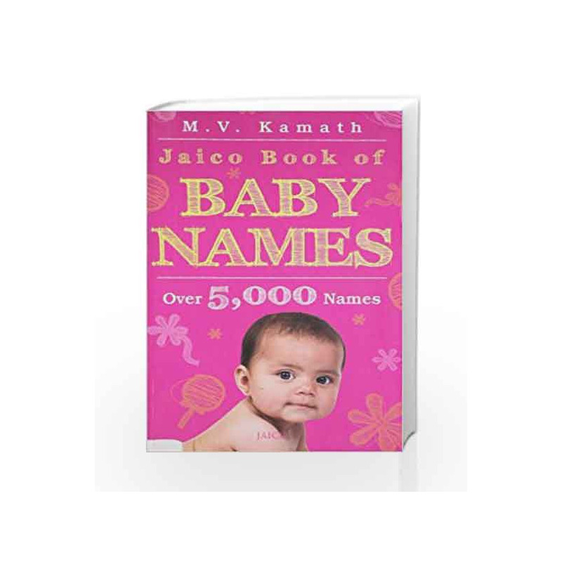 Jaico Book of Baby Names by M.V. Kamath Book-9788172240639