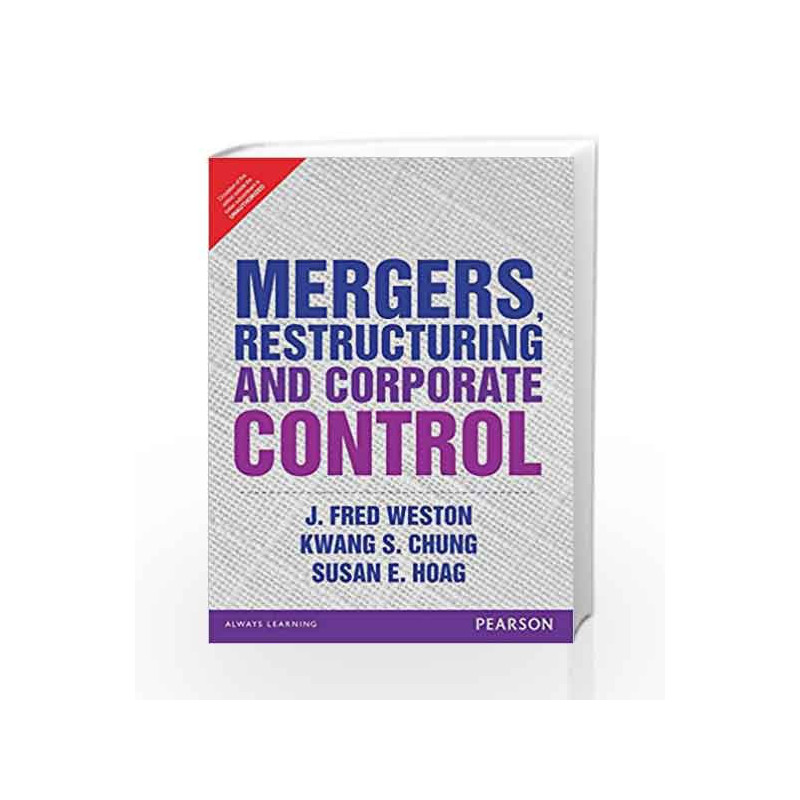 Mergers Resturcturing and Coporate Contr by Weston Book-9789332555259