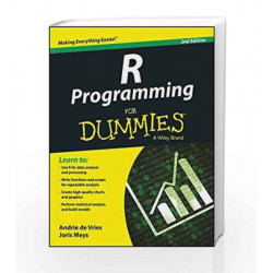 R Programming For Dummies, 2ed by Andrie de Vries Book-9788126562183